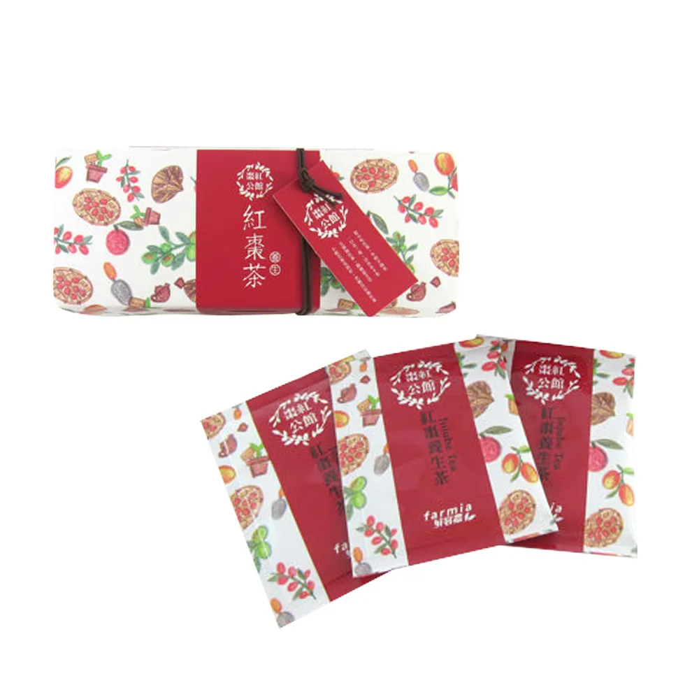 【公館農會】紅棗養生茶X2盒(3gX20包/盒)