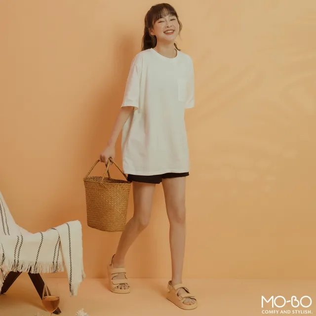 【MO-BO】BT21日落海岸大印圖中性T(上衣)