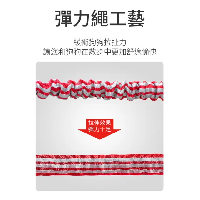 【美好寵商】DOGNESS多尼斯 抗震系列牽引繩_L號(寵物用品 彈力牽繩 寵物外出牽繩)
