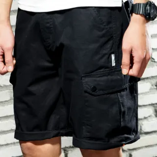 【Heart:W 新職人】★潮流多口袋休閒工裝五分褲(休閒褲/工作褲/工裝褲/速乾)