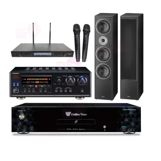 【金嗓】CPX-900 K1A+DSP-A1II+SR-889PRO+Monitor supreme 1002(4TB點歌機+擴大機+無線麥克風+喇叭)