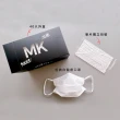 【瑪思克MASKE】平面寬耳帶成人醫療口罩/經典白40入(醫療口罩)