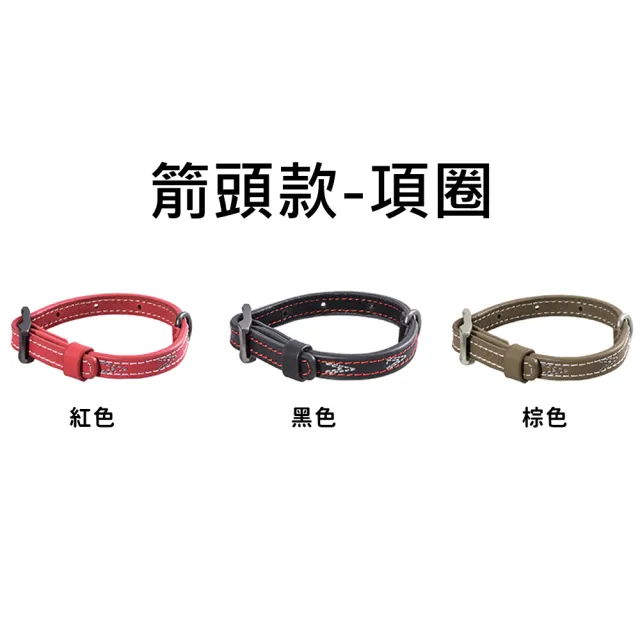 【美好寵商】DOGNESS多尼斯 真皮系列箭頭項圈_S號(狗項圈 狗狗項圈 真皮項圈)