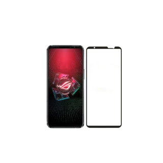 【MK馬克】ASUS ROG Phone6 高清防爆全滿版玻璃鋼化膜-黑色