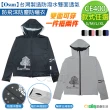 【Osun】台灣製造防潑水雙面透氣防飛沫防塵防曬衣(特價商品/CE400-)