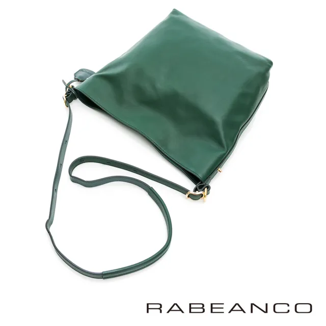 【RABEANCO】DON頂級牛皮肩背/斜背包(綠)