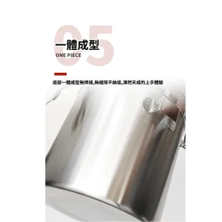 【ROYAL LIFE】大容量304不鏽鋼單向閥密封罐-4入組(附量勺 儲物罐 咖啡食材保鮮罐 帶日期 茶罐)