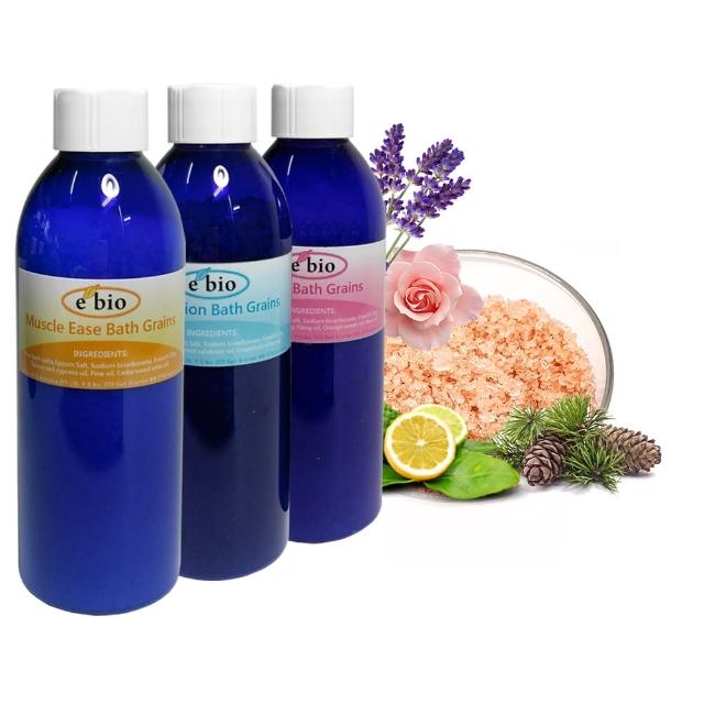 【ebio 伊比歐】澳洲認證精油礦物浴鹽2入特惠組(200gx2)