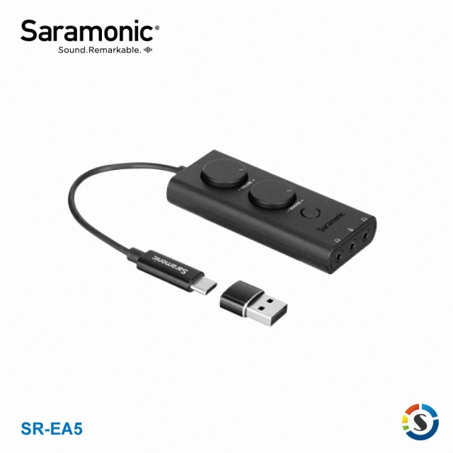 【Saramonic 楓笛】SR-EA5 降噪音效卡(勝興公司貨)