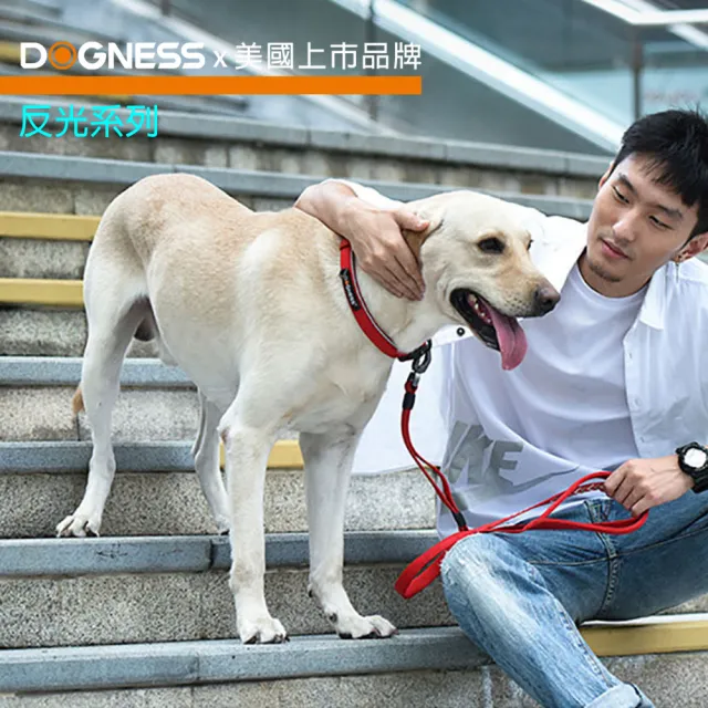 【美好寵商】DOGNESS多尼斯 反光系列牽引繩_S號(牽繩 寵物牽繩 戶外牽繩)