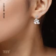 【TANAH】復古時尚 銀杏款 耳針款 耳環(DE044)