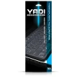 【YADI】ASUS Vivobook 14X OLED X1403ZA 鍵盤保護膜(SGS抗菌 環保TPU材質 防水 防塵 高透光)