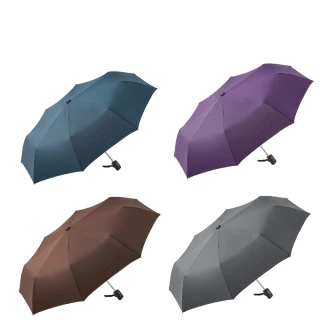 【Yo!kAsa】簡約素色自動開收折傘(多色任選)