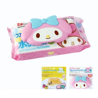【台隆手創館】LEC三麗鷗卡通造型濕紙巾蓋(Melody/蛋黃哥)