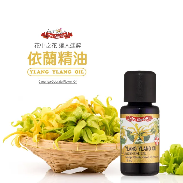 【Ausgarden 澳維花園】依蘭精油16ml(花中之花又稱香水樹)