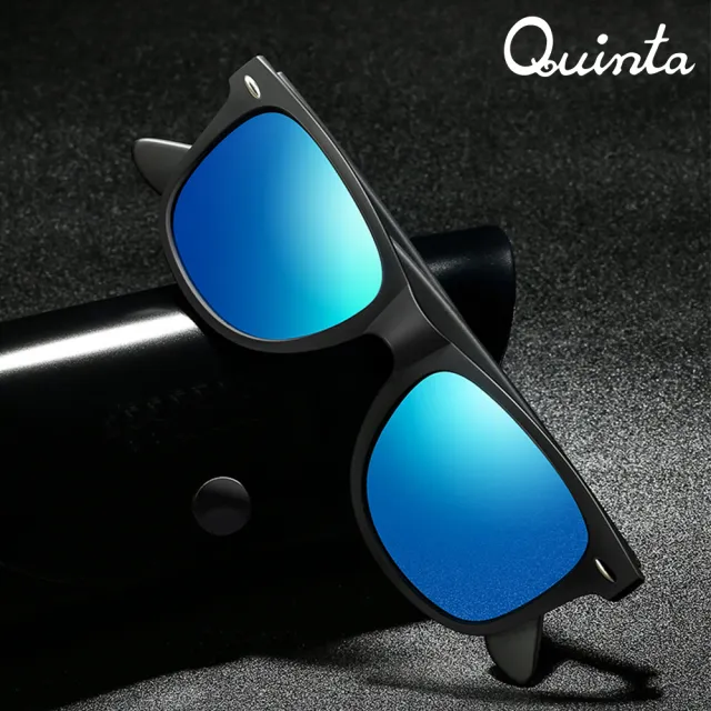 【Quinta】UV400偏光時尚潮流太陽眼鏡(防爆防眩光經典不敗飛官款-QT2140)
