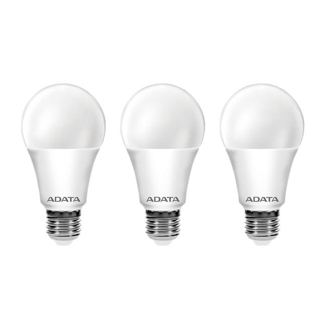 【ADATA 威剛】13W 高亮度 LED燈泡 - 3入組(高效能 省電 節能 高流明)