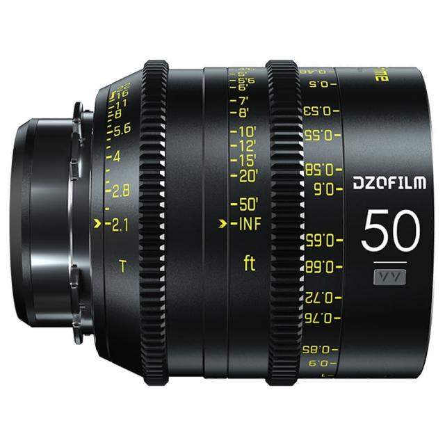 【DZOFILM】VESPID PRIME 玄蜂系50mm T2.1 全片幅定焦專業電影鏡頭 PL-MOUNT(送VESPID EF mount轉接環)