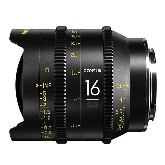 【DZOFILM】VESPID PRIME 玄蜂系列 16mm T2.8 全片幅定焦專業電影鏡頭 PL-MOUNT(送VESPID EF mount轉接環)