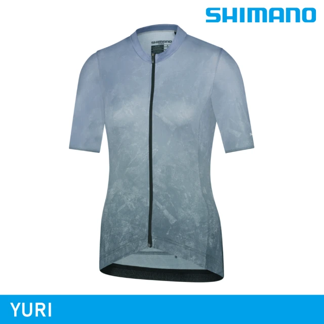 【城市綠洲】SHIMANO YURI 女性短袖車衣 / 藍紫色(女車衣 自行車衣)
