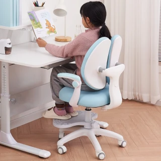 【MGSHOP】多功能兒童成長椅(升降椅 學習椅 腳踏椅 人體工學椅)
