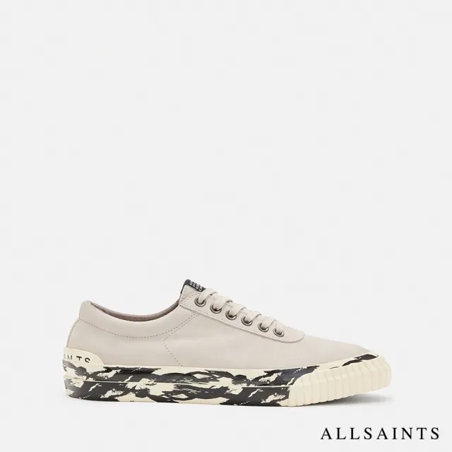 【ALLSAINTS】KNOX 低筒帆布印花休閒鞋 MZ551Y