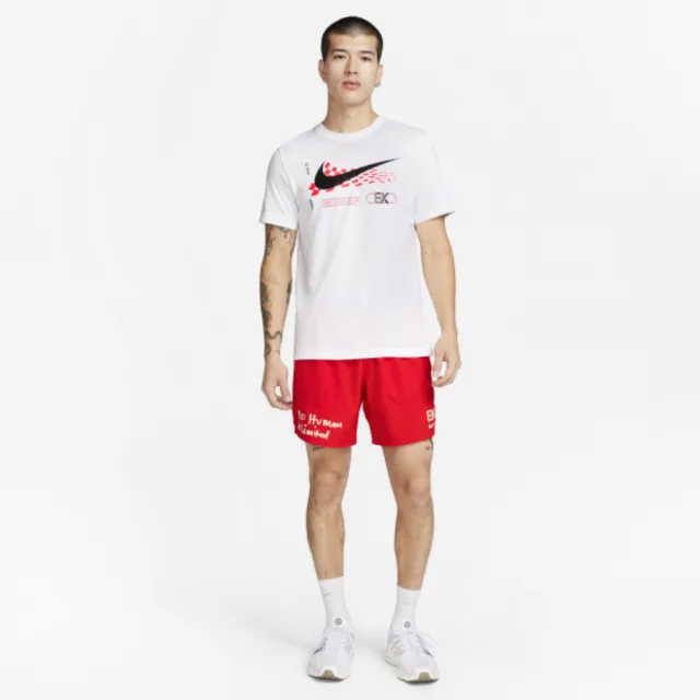 NIKE 耐吉 上衣 男款 短袖上衣 運動 AS M NK DF TEE KIPCHOGE 白 FJ2359-100