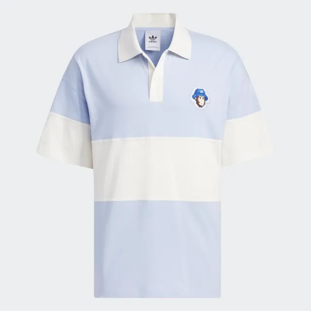 adidas 愛迪達】MK SS POLO M 男POLO衫短袖上衣亞洲版休閒聯名馬賽克淺