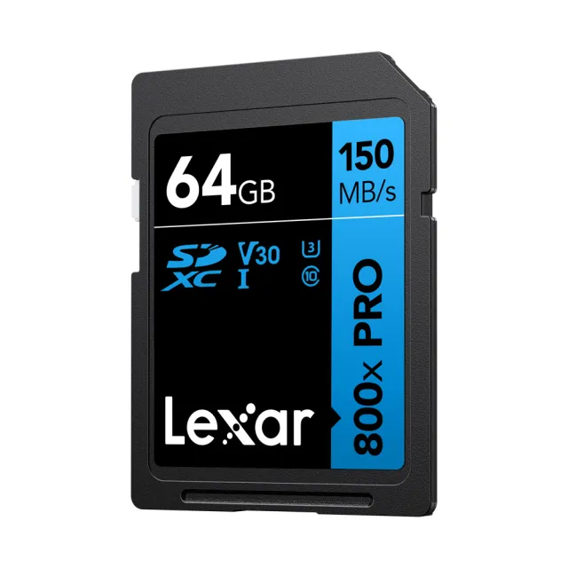 【Lexar 雷克沙】Professional 800x PRO SDXC UHS-I 64G記憶卡