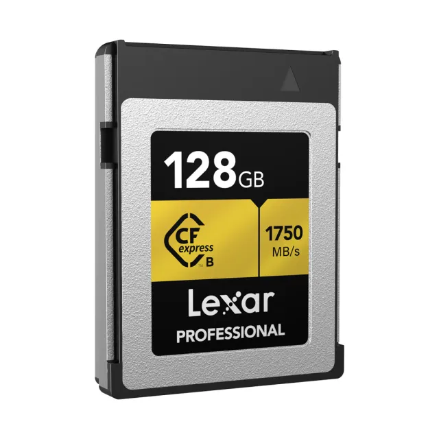 【Lexar 雷克沙】Professional CFexpress Type B Gold Series 128G記憶卡