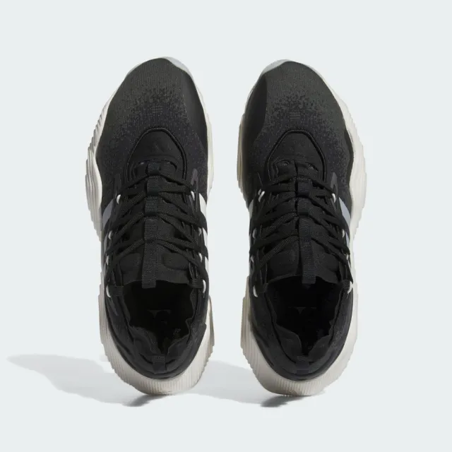 【adidas 愛迪達】籃球鞋 男鞋 運動鞋 包覆 緩震 聯名款 TRAE YOUNG 3 黑白 IE9362