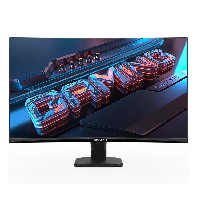 【GIGABYTE 技嘉】GS27FC 27型 曲面電競螢幕(FHD/180Hz/1ms/VA 1500R/DP/HDMI2.0)