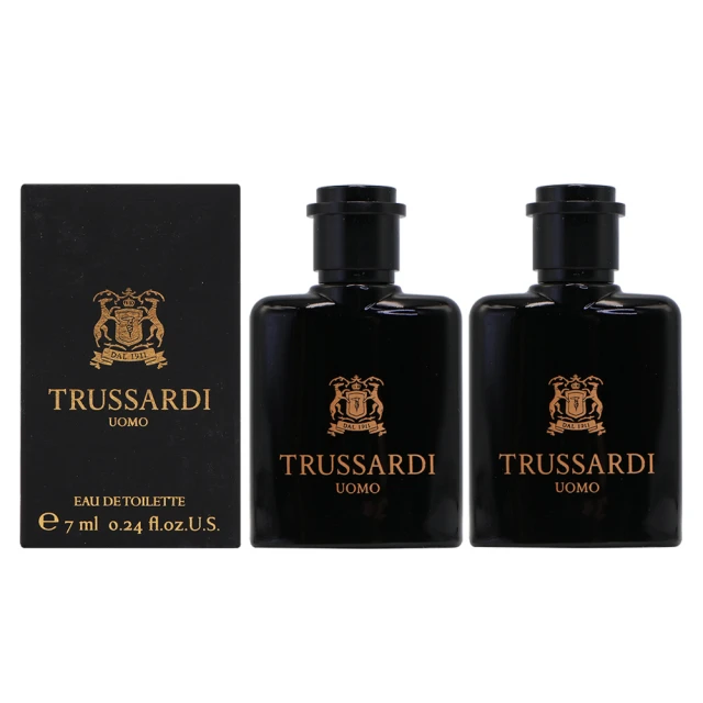 TRUSSARDI UOMO男性淡香水7ml 小香 2入組(專櫃公司貨)