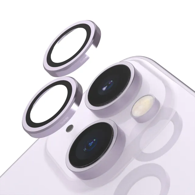 【SOLiDE】iPhone 14 /14 Plus 鋁合金 頂級藍寶石鏡頭貼 鏡頭保護貼