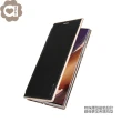 【Aguchi 亞古奇】Samsung Galaxy S22 Ultra 凌瓏極簡系列皮套 頂級皮紋質感 隱形磁力支架式皮套-紅棕黑