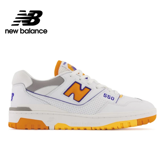 NEW BALANCE New Balance 中性款 橙黃白復古運動鞋 KAORACER BB550WTO