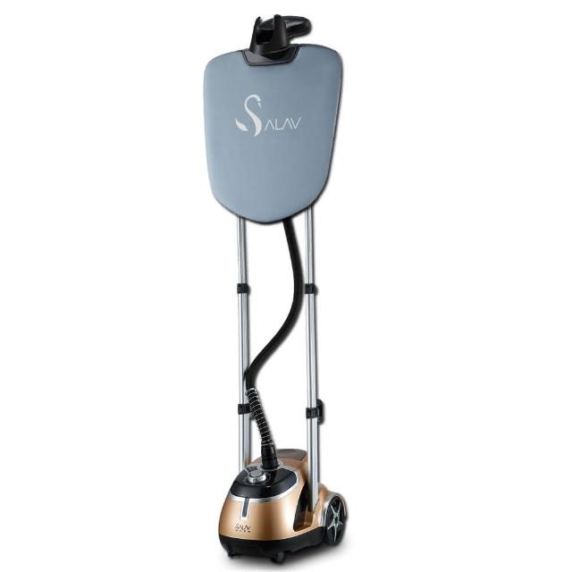 強力蒸汽噴射輕鬆去除頑固皺褶，30秒快速加熱釋放高效蒸汽。多段調節設計適用棉質絲質等布料，有效除菌殺黴，安全便捷操作，讓衣物整潔如新。搜尋SALAV GS45-BJ蒸汽燙衣機，提升生活品質！