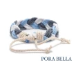 【Porabella】一對販售 新款情侶編織手繩 手工編織手繩 幸運姻緣 好人緣紅繩手鍊 Bracelets