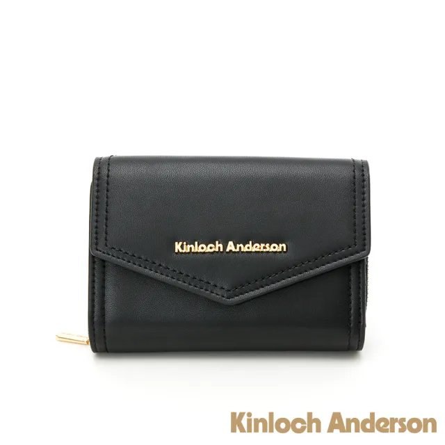 【Kinloch Anderson】Carol 信封式中夾(優雅黑)