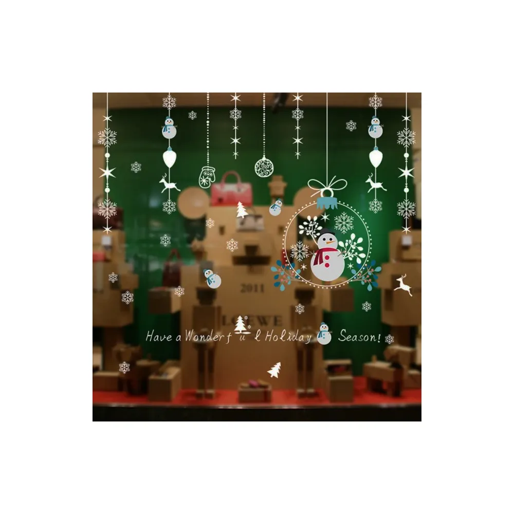 【JB 時尚壁貼】聖誕小雪人吊飾
