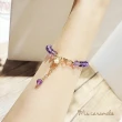 【焦糖小姐 Ms caramelo】紫水晶手鍊  浪漫薰衣草(紫水晶&淡水珍珠)