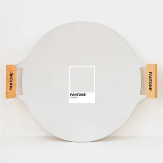 【PANTONE】韓國 PANTONE GRIDDLE 鑄造烤盤(冰河灰-33cm)