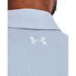 【UNDER ARMOUR】UA 男 T2G 印花短袖POLO衫 -優惠商品(藍白色)