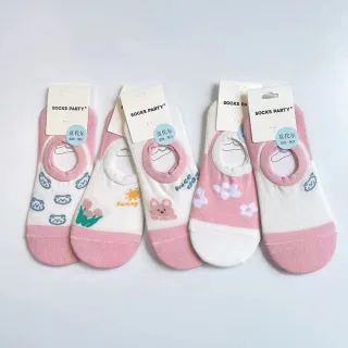 【Socks Form 襪子瘋】小清新日系棉質隱形襪(5色)