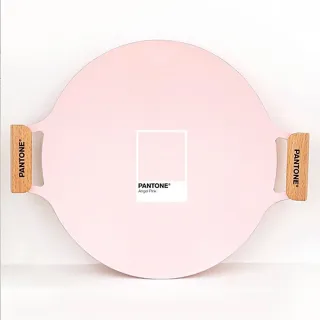 【PANTONE】韓國 PANTONE GRIDDLE 鑄造烤盤(天使粉-33cm)