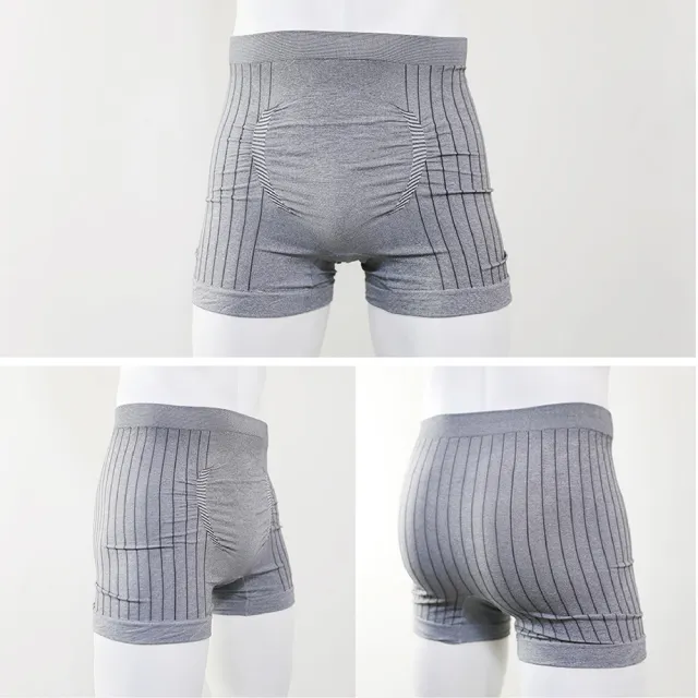 【AREXSPORT】超彈力男中腰竹炭四角運動內褲-一入組 加大碼內褲/消臭健康/吸濕排汗/男四角褲