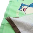 【小禮堂】寶可夢 卡比獸 棉質長毛巾2入組 34x75cm 《綠棕動作款》(平輸品)
