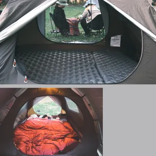 【NUIT 努特】木曜日 鋁合金三人帳 銀膠 210x210xH140cm 帳棚 3人帳蓬 野營 輕量帳 機車露營(NTG112)