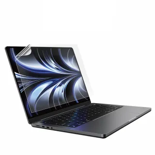 【SwitchEasy 魚骨牌】MacBook Air 13 M2 EasyVision高透防反光螢幕保護膜(支援最新M3)