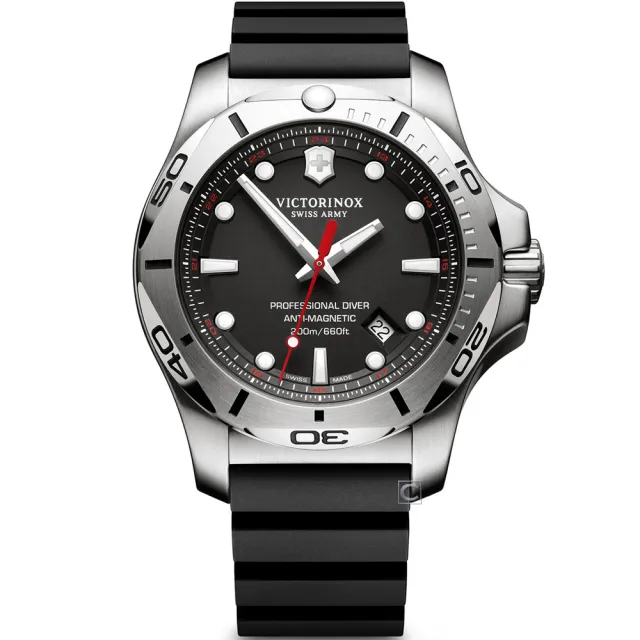 【VICTORINOX 瑞士維氏】I.N.O.X. Professional Diver 200米潛水錶 男錶 手錶 指針錶(VISA-241733)